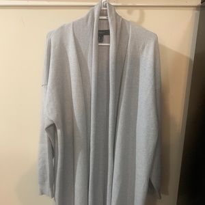 Long grey forever 21 plus cardigan